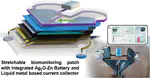 Untethered Disposable Health Monitoring Electronic Patches with an Integrated Ag$_textrm2$ O–Zn Battery, a AgInGa Current Collector, and Hydrogel Electrodes